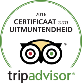 tripadvisor certificate of excellence 2016